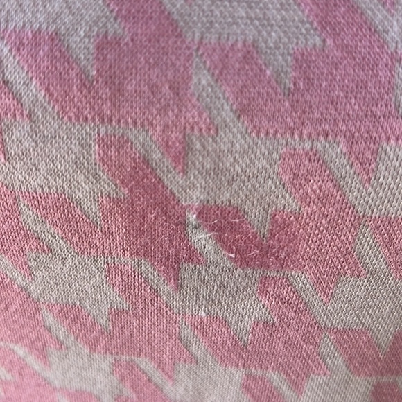 NWT Tyler Boe Pink Geometric Bell Sleeve Dress. Size XS - Picture 2 of 6